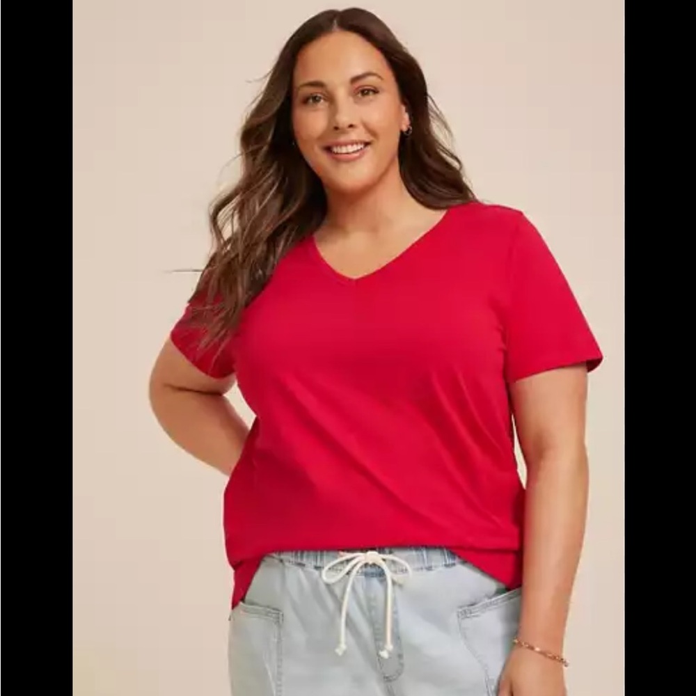 Maurices 24/7 Dawson V Neck Tee